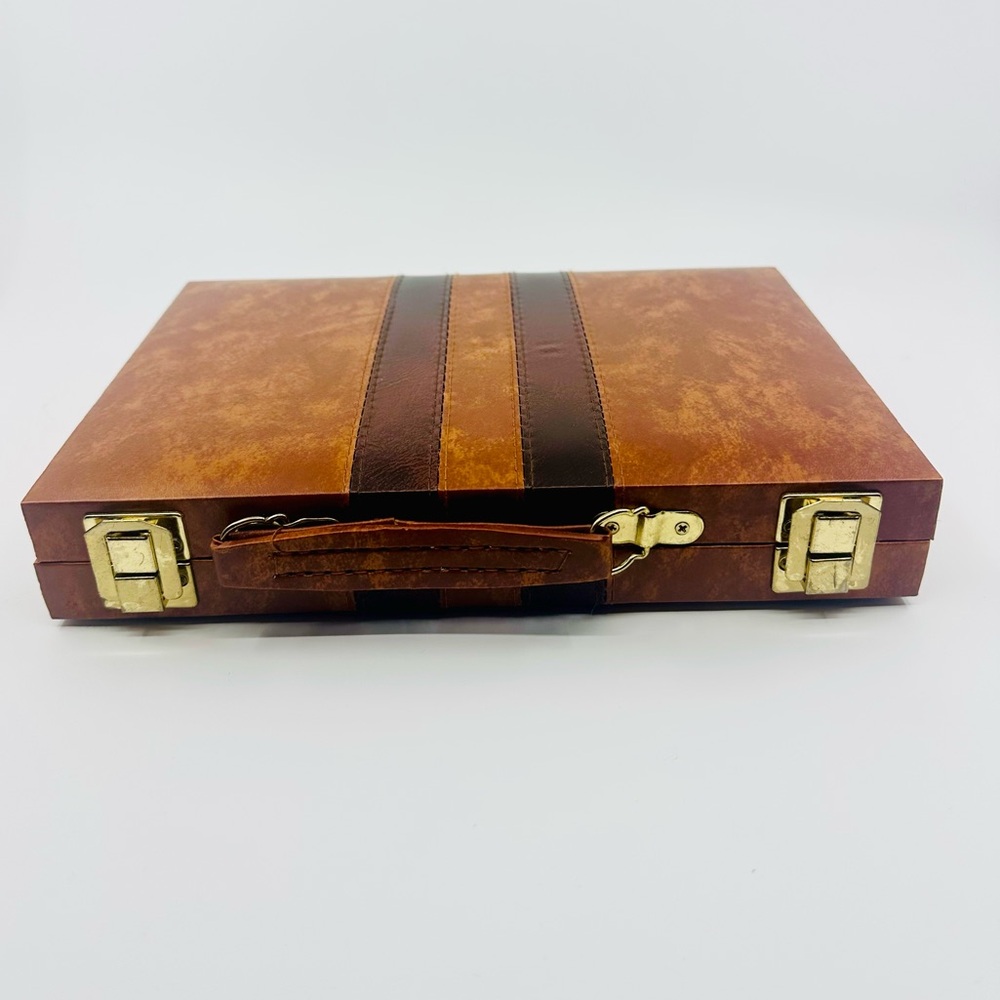 Backgammon Set - Classic Board Game Case - 2 Players - Picture 7 of 7